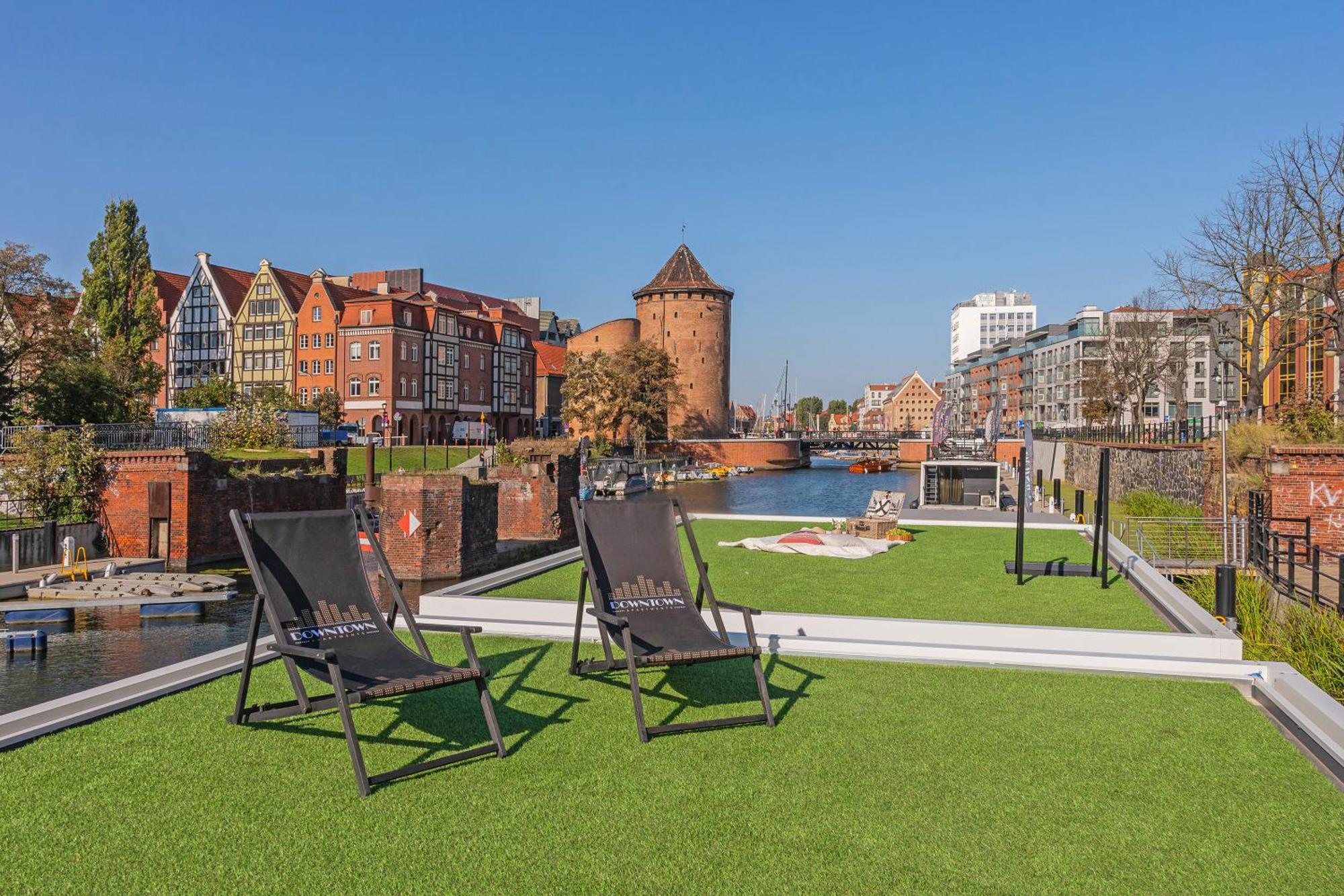 Domy Na Wodzie - La Mare Motlava Houseboats With Sauna By Downtown Apartments Gdańsk Værelse billede